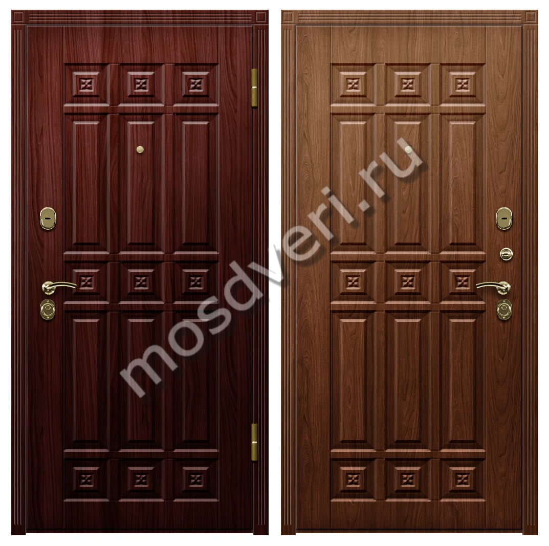 Входная дверь одностворчатая с терморазрывом от производителя TD-25 - купить от производителя Мосдвери Входная дверь одностворчатая с терморазрывом от производителя TD-25